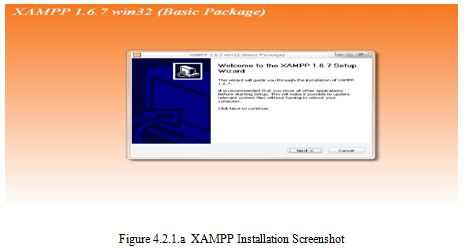 XAMPP Installation Screenshot