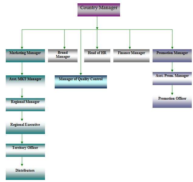 Product Mix Chart Of Nestle Company