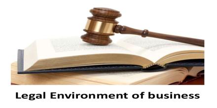legal environment of business research paper