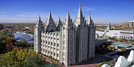 Why did the Mormons move to Salt Lake?