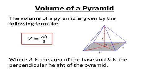 Volume of a Pyramid - Assignment Point
 Volume Of A Triangular Pyramid Formula