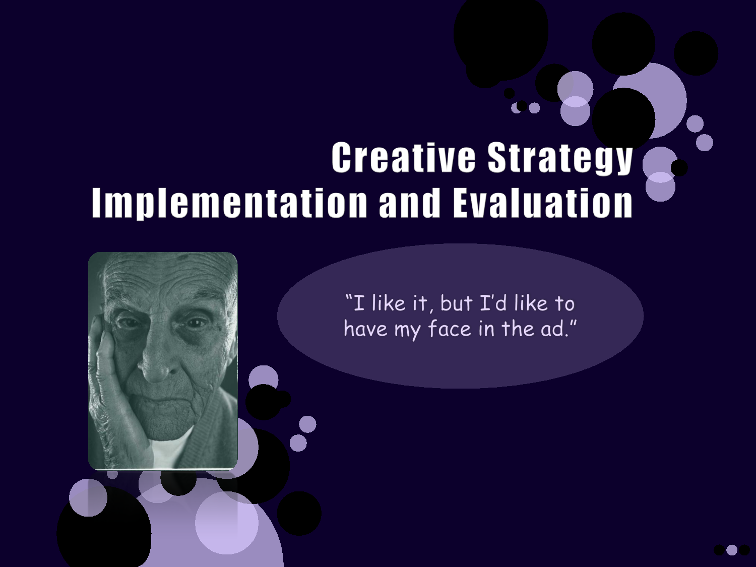 Lecture on Creative Strategy Implementation and Evaluation
