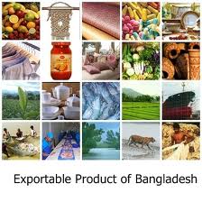 Exporting Products Positioning of Bangladesh
