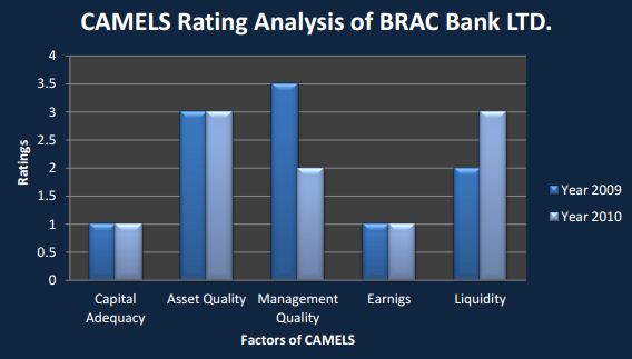 CAMELS Rating System: In Accordance with BRAC Bank Limited - Assignment ...