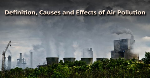 Air pollution effects on humans