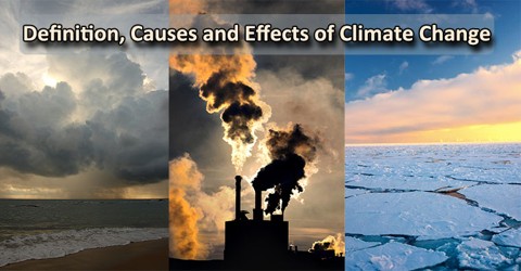 Definition Causes and Effects of Climate Change