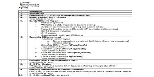 Management Meeting Agenda Template from www.assignmentpoint.com