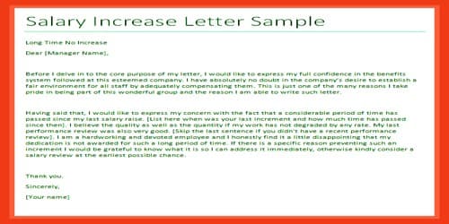 Sample Letter For Salary Increase from www.assignmentpoint.com