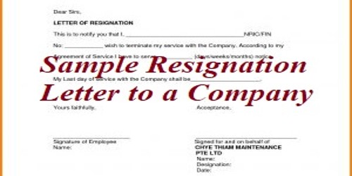 Resignation Letter For Company from www.assignmentpoint.com