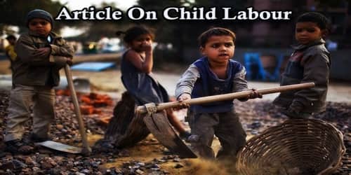 Article On Child Labour