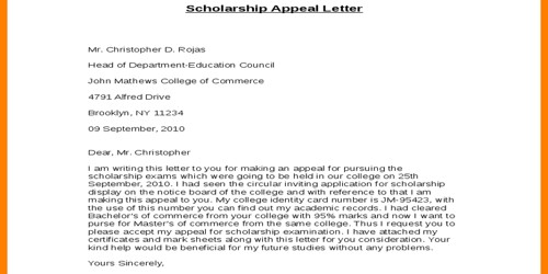 Academic Appeals Letter Examples from www.assignmentpoint.com