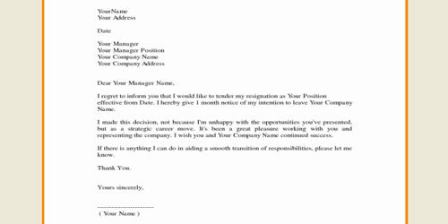 Job Resignation Letter Format from www.assignmentpoint.com