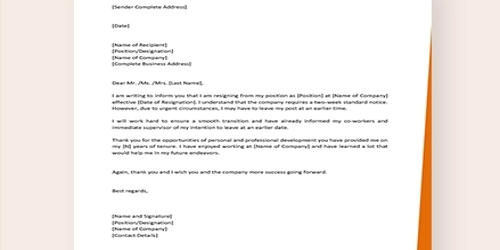 Personal Letter Of Resignation from www.assignmentpoint.com