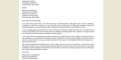 Common Resignation Letter Formats Assignment Point