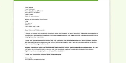 Whats A Resignation Letter from www.assignmentpoint.com