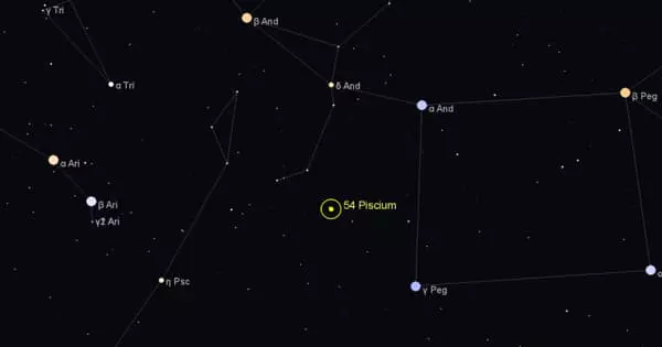 54 Piscium b – a Cool Methane Dwarf Star