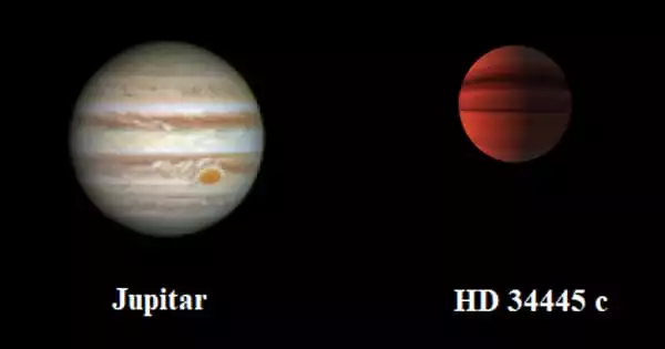 HD 34445 c – a Gas Giant Exoplanet